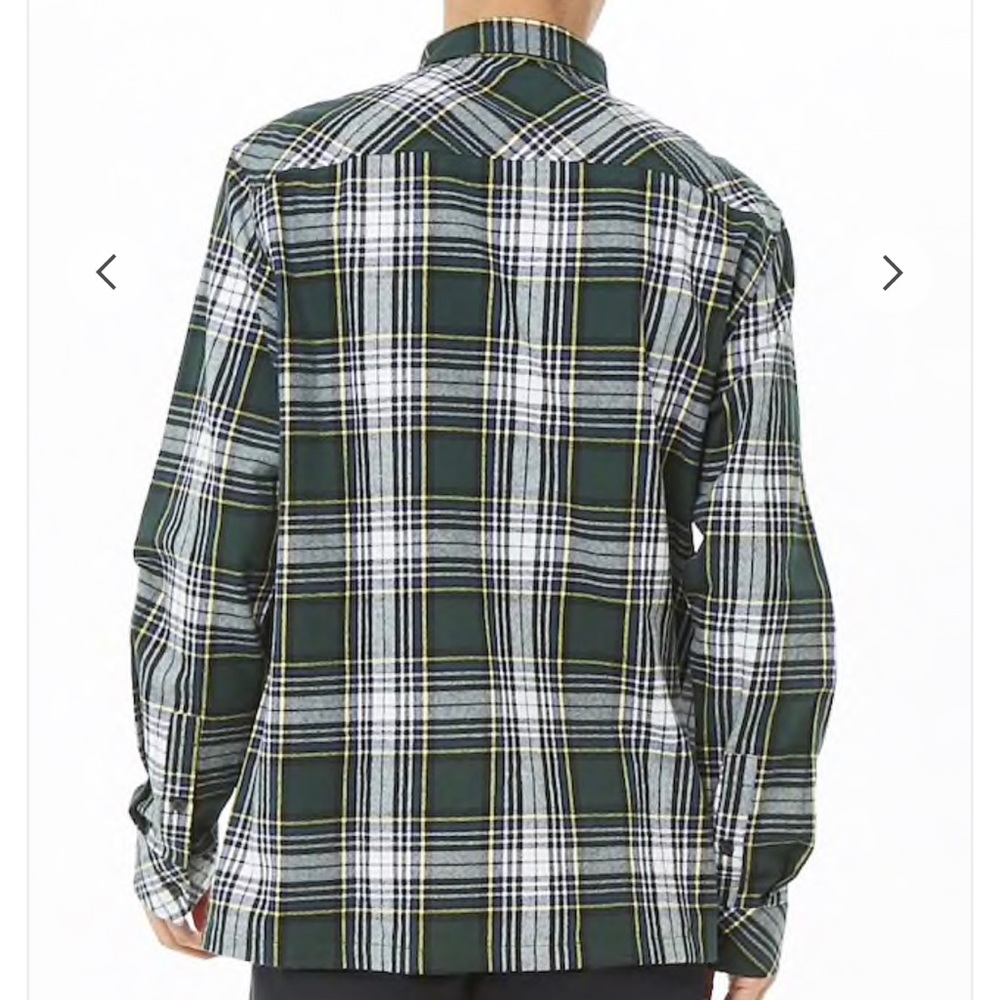 NWT- Men’s Plaid Flannel Shirt - Picture 3 of 8